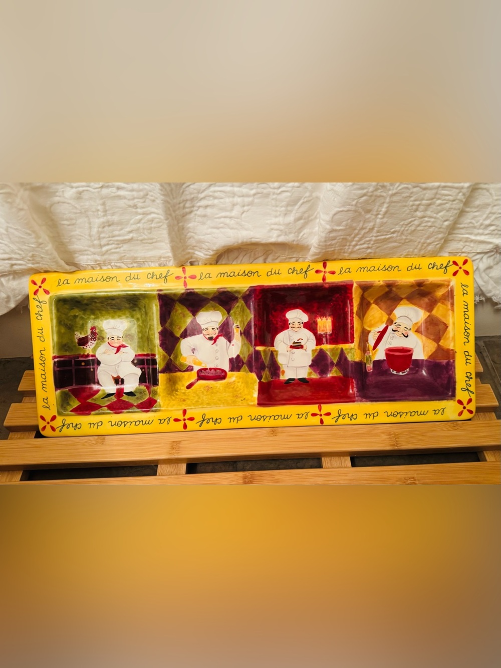 Certified By Jennifer Brinley La Maison du Chef serving dish